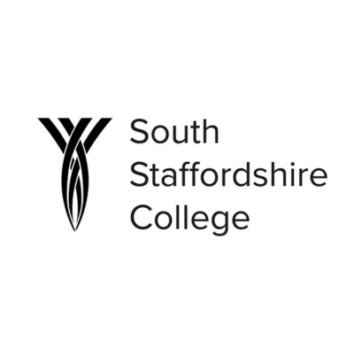 South Staffordshire College Logo in Black and White