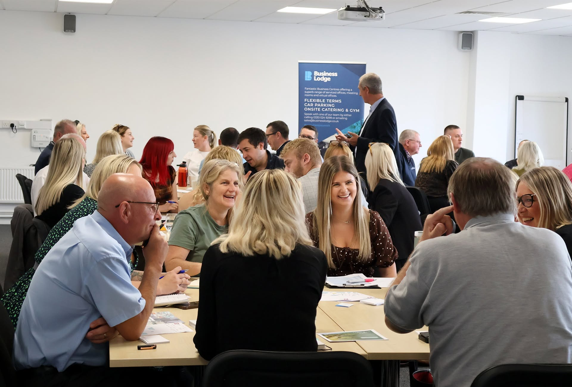 Members networking at Staffordshire Chambers